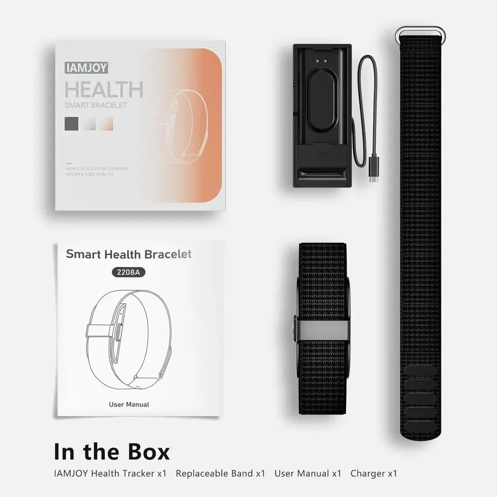 Brand New IAMJOY Smart Health Wristband, Activity & Fitness Tracker Black Sale!
